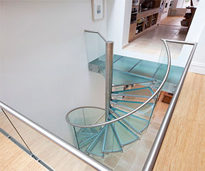 Glass Staircase in Trichy