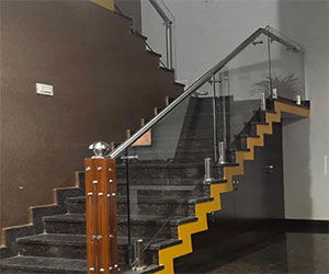 SS Railings with Glass in Vellore